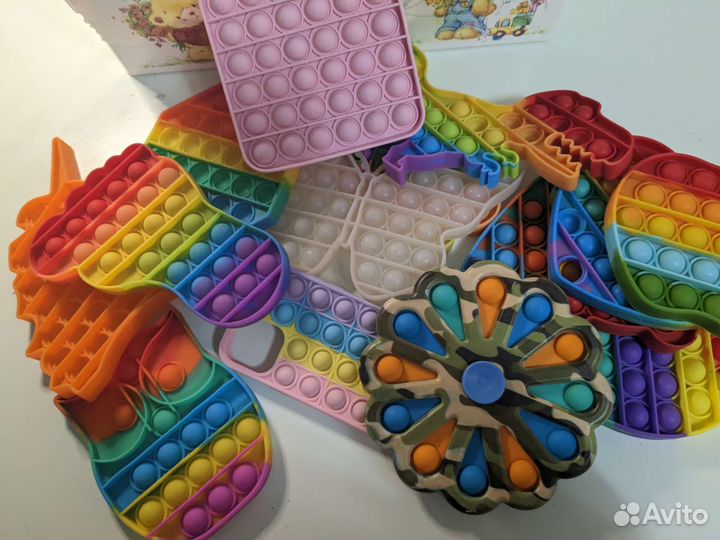 Большая коробка поп ит