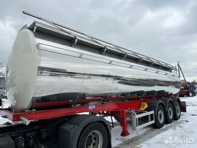 Полуприцеп пищевая цистерна Santi Молоковоз, 2024