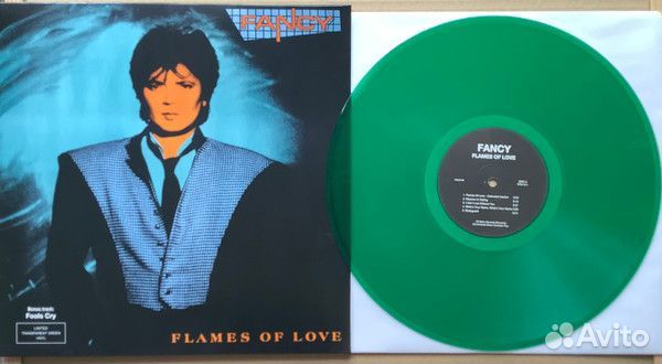Fancy - Flames Of Love (2023, Transp. Green) LP