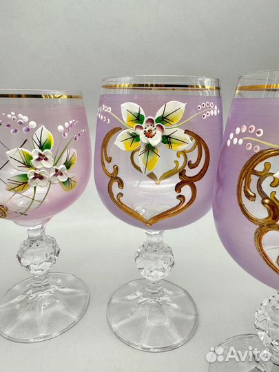 Фужеры Богемия