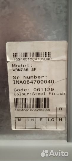 Холодильник whirlpool