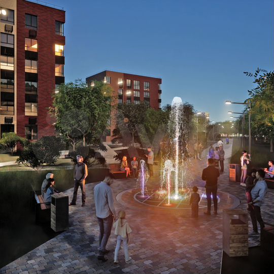 1-к. квартира, 35 м², 1/6 эт.