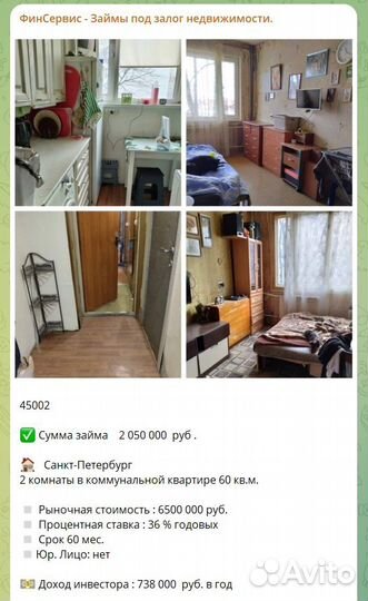 Инвестиции в залоговую недвижимость