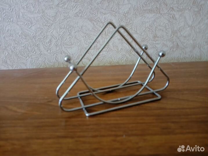 Салфетница металлическая