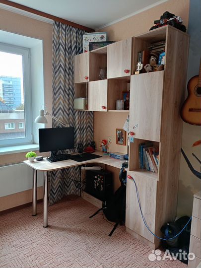 Стол письменный компьютерный угловой пенал шкаф