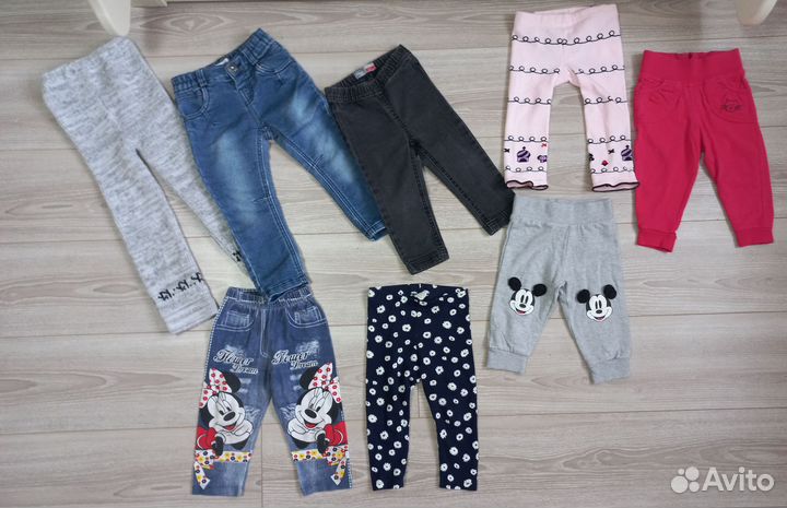 Вещи пакетом на девочку 68,74,80