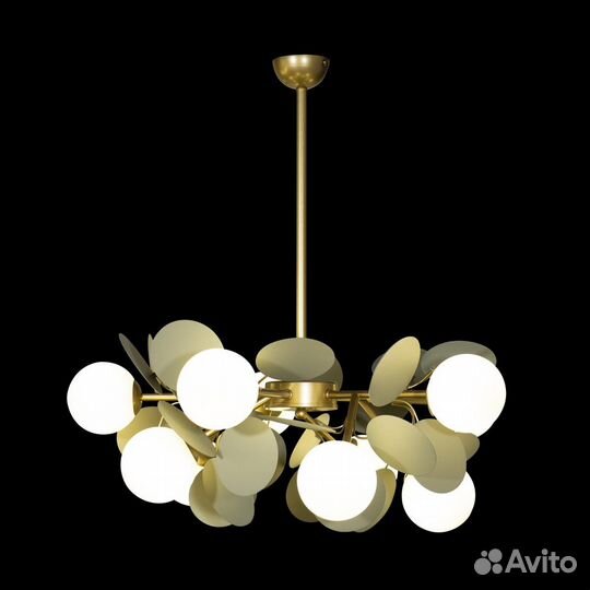 Люстра на штанге Loft IT Matisse 10008/10 Grey