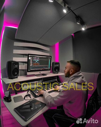 Акустические панели (звукопоглощающие) басовые