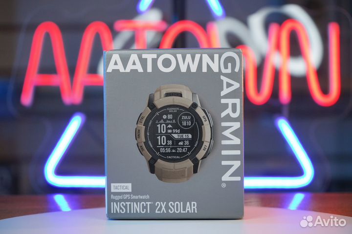 Garmin Instinct 2X Solar Tactical Coyote Tan