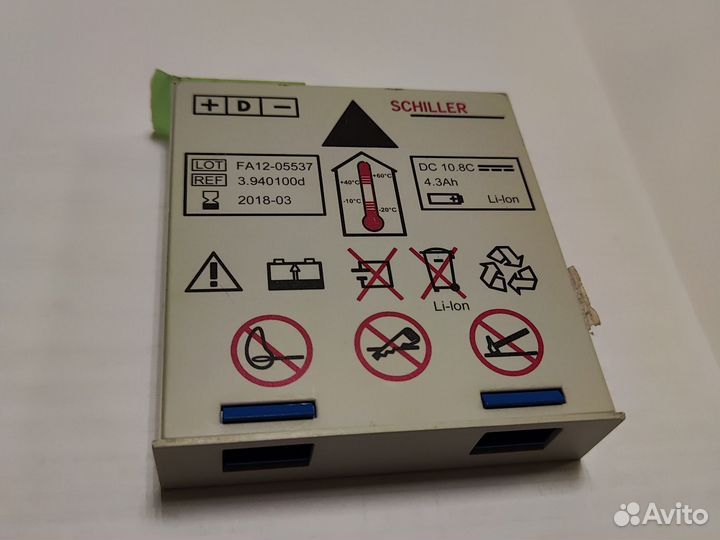 Батарея schiller defigard 5000 DC10.8V 4.3Ah