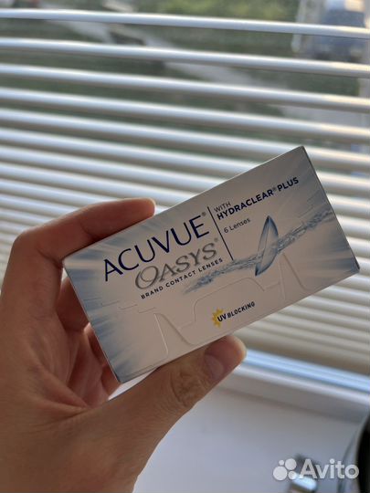 Контактные линзы acuvue oasys -1.75