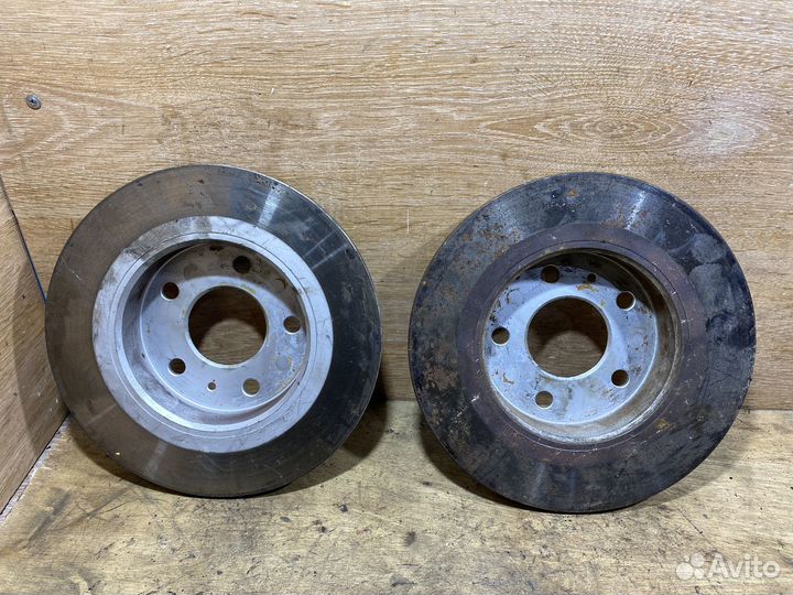 Комплект задних тормозных дисков Opel Astra H D198