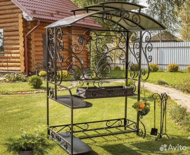 Кованный мангал