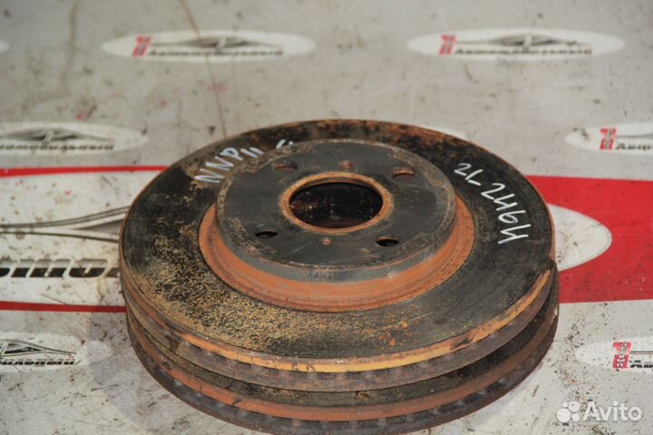 Тормозной диск перед c Toyota Porte NNP10 2NZ-FE