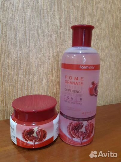 Крем для лица и тонер