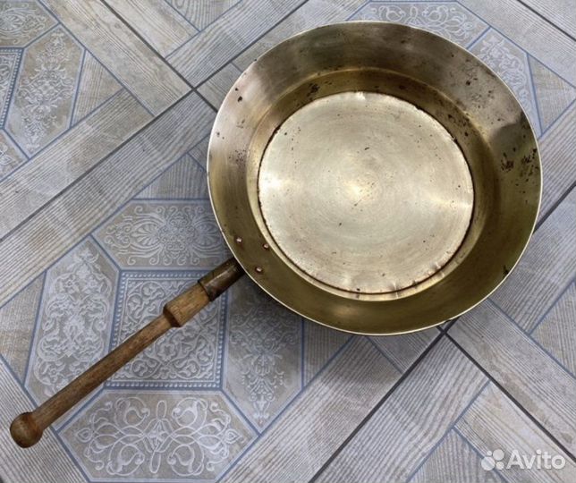 Таз для варки латунь