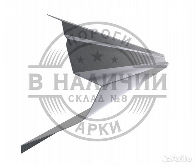 Ремонтный порог правый Mazda MPV 2