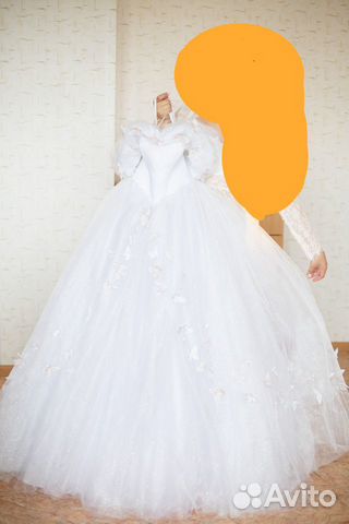 Свадебное платье 42 46 объявление продам