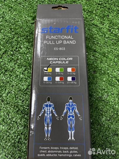 Эспандер Starfit ES ленточный в ассортименте
