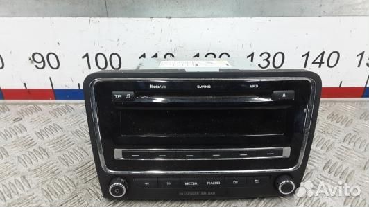 Магнитола skoda superb 2 (EEA16I401)