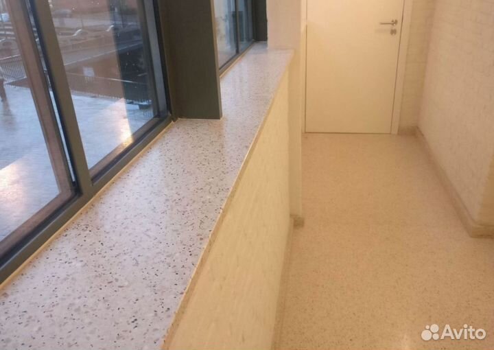 Подоконник из искусственного камня для дома