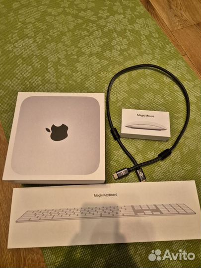 Apple mac mini m1 + magic mouse and keyboard