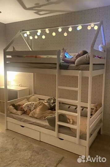 Кровать подростковая береза