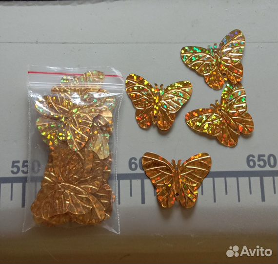 1 Для рукоделия пайетки пришивные