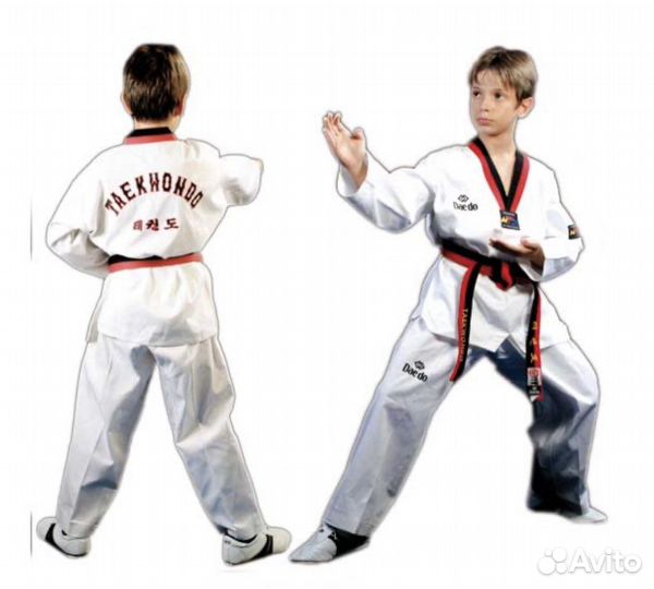 Добок тхэквондо ткд кимоно костюм