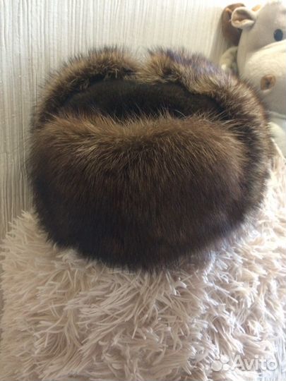 Шапка Соболь комбинированный с норкой)