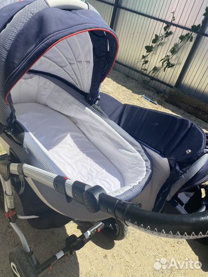 Коляска adamex 3 в 1 состояние хорошее