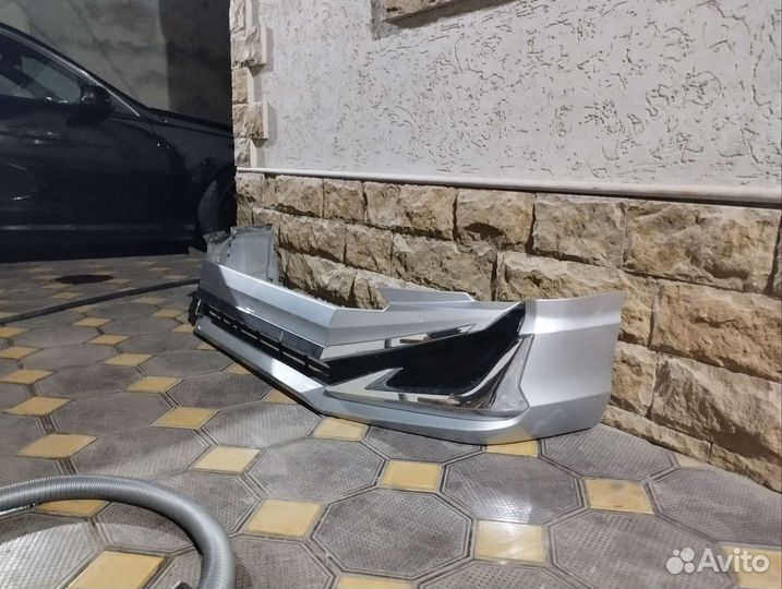 Губа на toyota prado