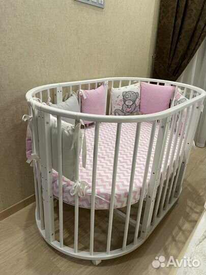 Детская кроватка трансформер 7 в 1