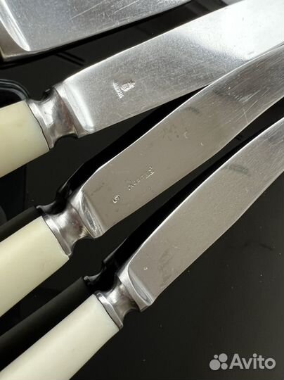 Ножи столовые СССР, нержавеющая сталь, бакелит