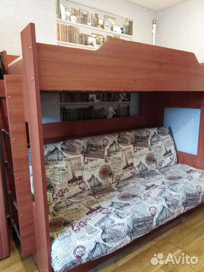 Двухъярусная кровать бу