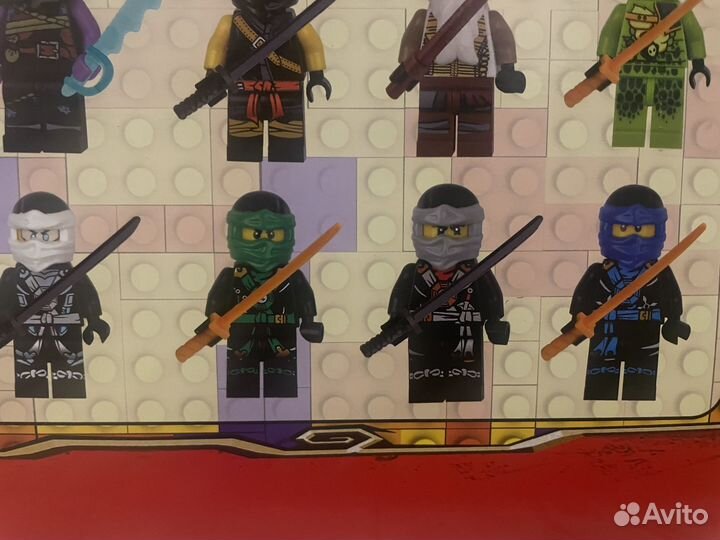 Ninjago мини фигурки 12 шт в наборе