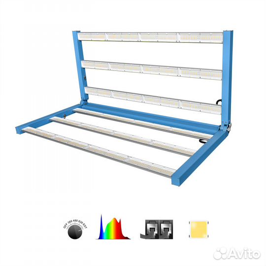 Фитосветильник 630w Foldable led GS 6500