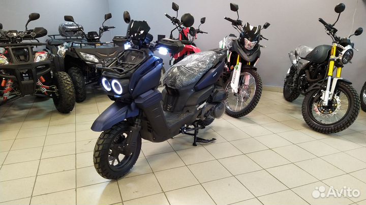 Скутер SMART III - 200cc (replica Yamaha) (синий)