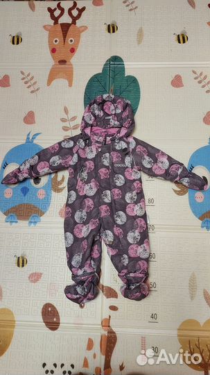 Демисезонный комбинезон 62 68 crockid
