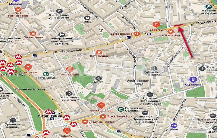 315,1 кв.м/ Арендный бизнес на Покровке/ Продажа