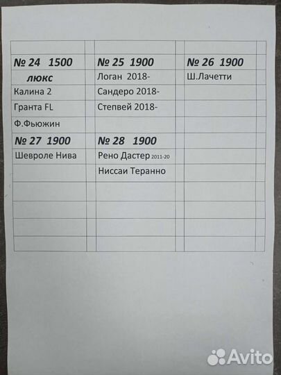 Подлокотники