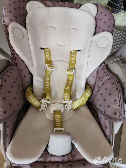 Стульчик для кормления happy baby william pro