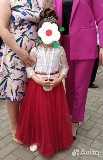 Платье для выпускного 128-130