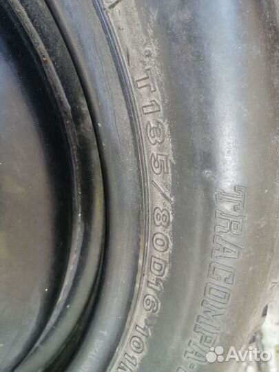 Запасное колесо банан субару форестер