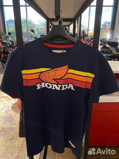 Футболка Honda Vintage синяя