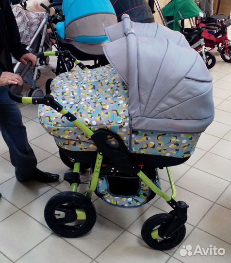 Коляска для двойни