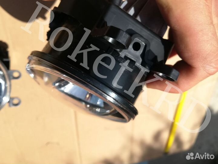 Туманки toyota land cruiser диодные в Бампер