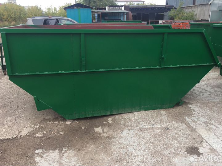 Бункер для мусора 8 м3 мусорный контейнер 2/3 мм
