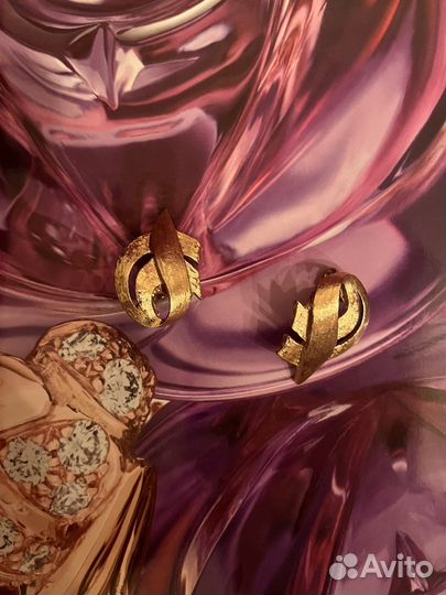 Винтажные клипсы Monet