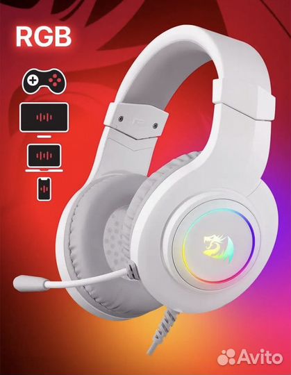 Игровые наушники проводные с микрофоном Hylas